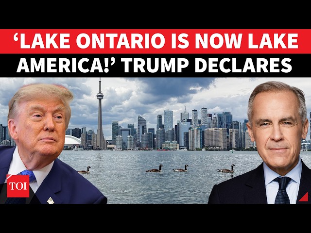 ‘LAKE ONTARIO IS AMERICA’S PROPERTY’: Trump Makes Name Change Official Amid Canada Tariff War