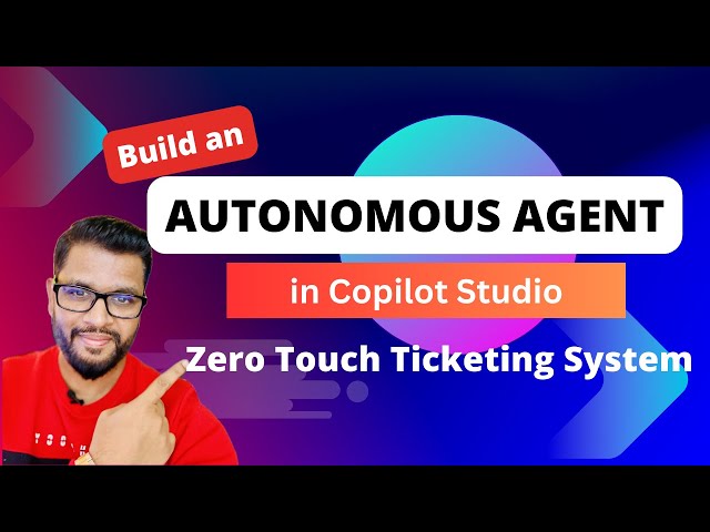 How to build an Autonomous Agent in Copilot Studio #Copilot #AI #powerplatform #copilotstudio