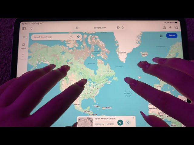 [ASMR - Whisper] Exploring Google Maps 🧐🌍 