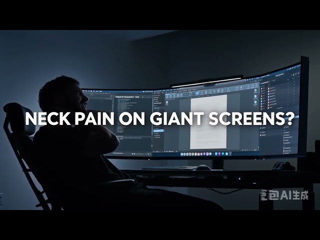 Stop Breaking Your Neck on Ultra-Wide Monitors! (Mac Hack) 🖥️