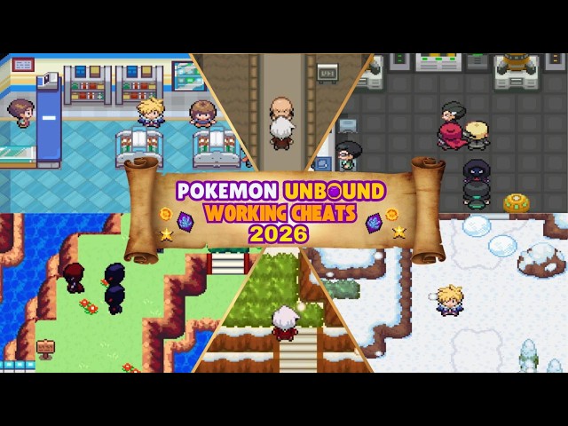 All Working Pokemon Unbound Cheat Codes in 2026, Alolan Forms Encounter, and More! #pokemon #cheats
