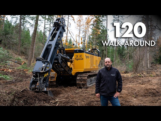 Tigercat 120 Winch Assist Walk-around