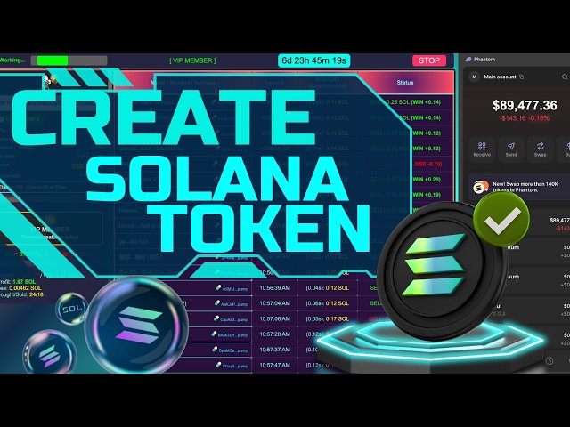 Tutorial How to Create Solana Token | Step by step and no coding needed