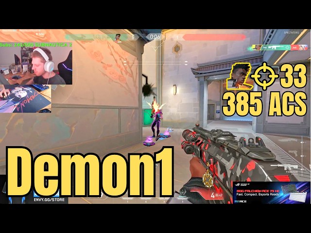 Envy Demon1 on Phoenix | 33 Kills on Summit, 385 ACS, Phantom Masterclass