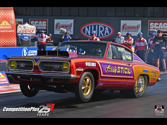 JASON LINE FIRES FIRST SHOT IN SOX & MARTIN HEMI CHALLENGE AT NHRA U.S. NATIONALS