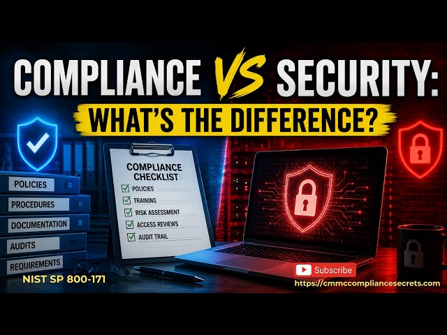Compliance vs Security: They're NOT The Same Thing