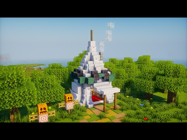 Minecraft - How to build a Small Medieval Tent | Minecraft Tutorial