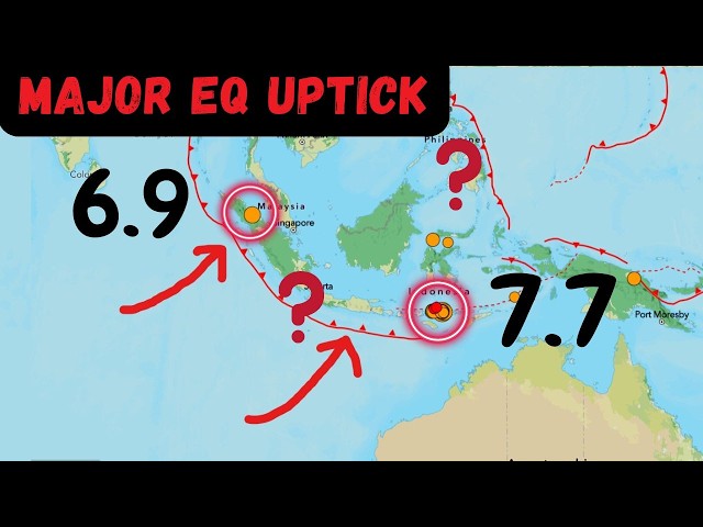 Another large Earthquake 6.9 Sumatra region. Java Trench MegaQuake brewing? Saturday update.