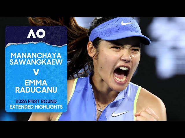 Mananchaya Sawangkaew v Emma Raducanu Extended Highlights | Australian Open 2026 First Round