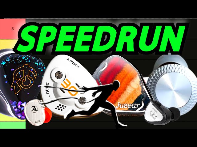 I SPEEDRUN/REVIEW/RANK 10 NEW IEMS (BRAINDANCE, T10 PRO, TIMELESS 2, HBB & more)