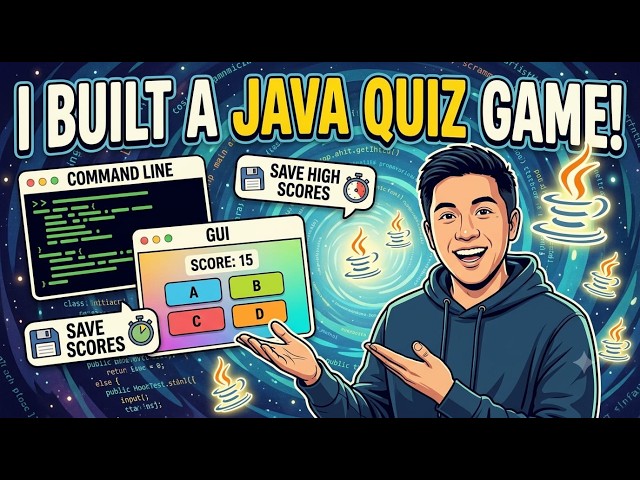 Stop Watching Tutorials! Build This Java Quiz Game Instead *****