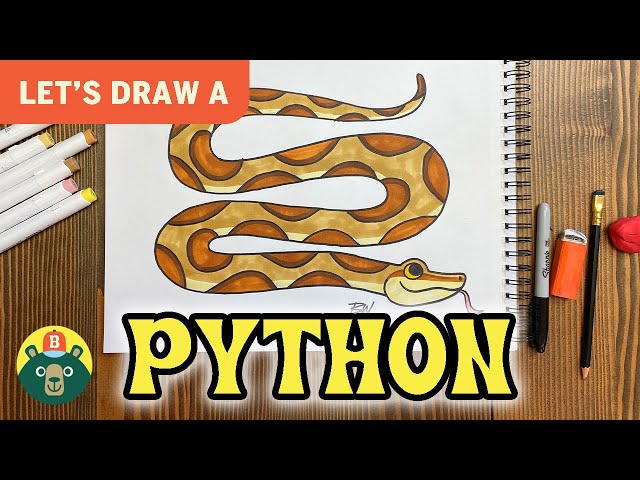 How to Draw a PYTHON! - [Episode 69]