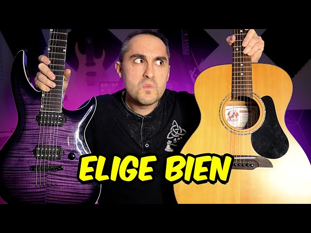 ¿Qué GUITARRA elegir para EMPEZAR a tocar? 🎸 Descubre las Mejores