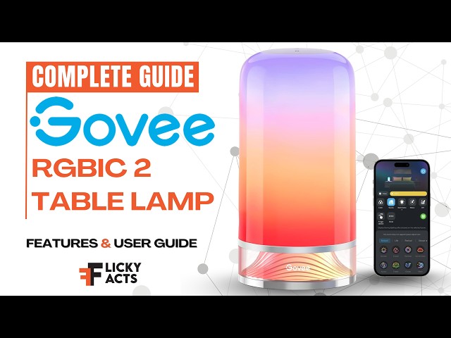 Govee Table Lamp 2 User Manual | Features & Setup Guide