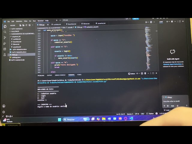Vídeo - Projeto FEItv