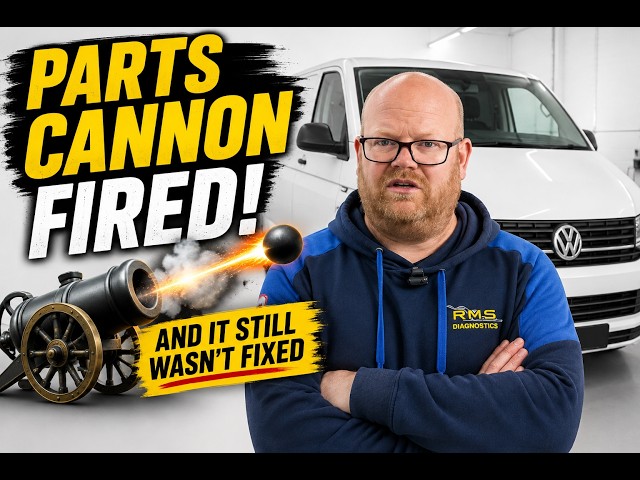The Parts Cannon FAILED! VW Transporter Still Wouldn't Charge