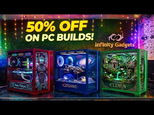 Best gaming pc builds nehru place new Delhi at infinity gadgets