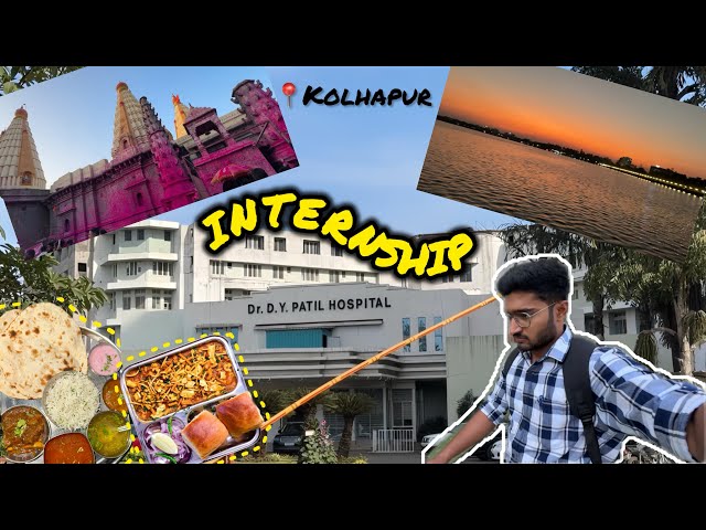 INTERNSHIP after FMGE | Room shifting | D Y Patil Kolhapur | Med diaries 