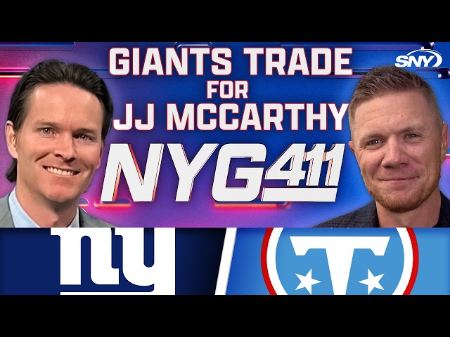 J.J. McCarthyin, Brian Burns out: what's next for Big Blue? | NYG411