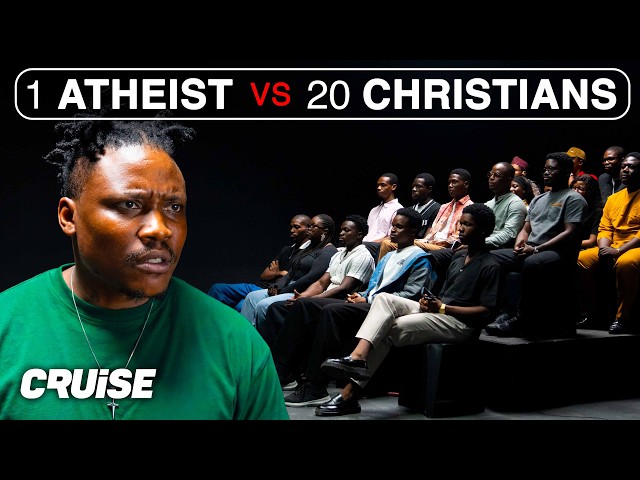 1 Atheist confronts 20 Christians Eye to Eye