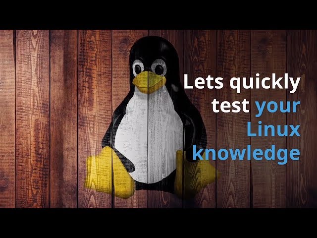 Quick Linux Test | Top Linux Interview Questions
