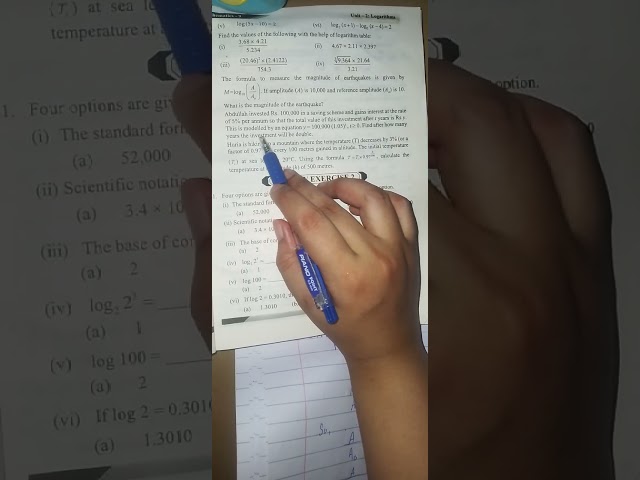 Word problem of logrithum