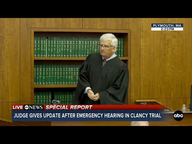 Lindsay Clancy trial: Judge declares mistrial after emergency petition denied