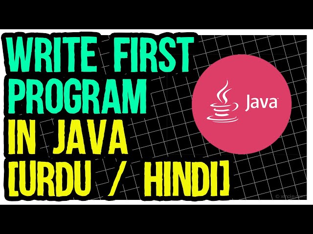 Java Programming in Urdu/Hindi Part 1