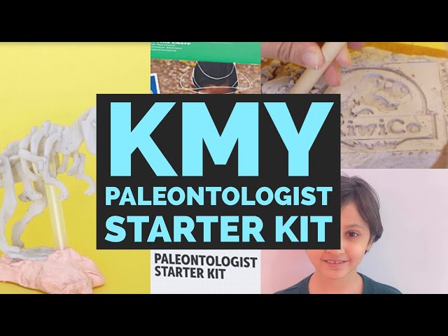 Doing A KiwiCo Paleontologist Starter Kit (took a while) *but so much fun | 4K