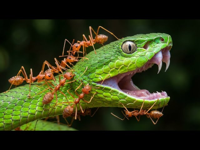 This Snake Will Be Killed by Ants