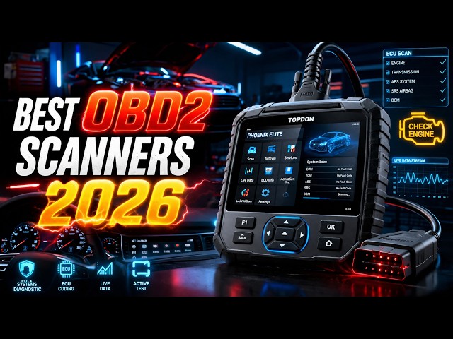 7 Best OBD2 Scanners 2026 🔥 Top Car Diagnostic Tools You Need!
