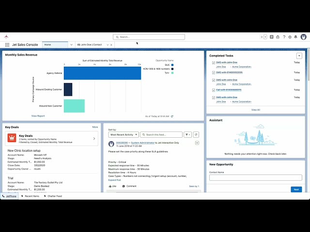 Mobile & SMS   Salesforce Demo