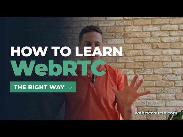 How to Actually Learn WebRTC in 2026 (From Someone Who Teaches It)