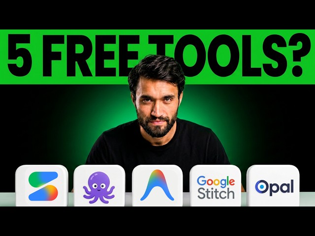 5 Free Google AI Tools That Build Apps FOR You — Vibe Coding Changes Everything 2026