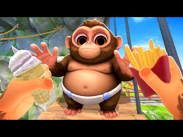 Trying to Make Jimmy FAT in I Am Monkey VR