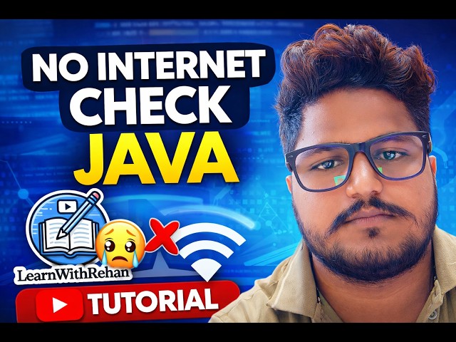 👉 Java Me Internet Check Kaise Kare? | No Internet Fix 🔥 | LearnWithRehan  👉 Java Internet Conn