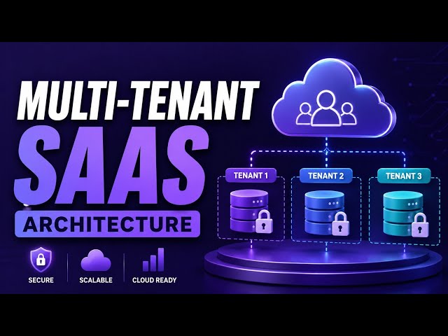 Multi-Tenant SaaS Architecture | Building Secure and Scalable Cloud Applications | Uplatz