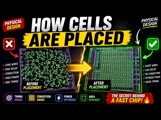 Placement in Physical Design: How Millions of Cells Are Placed on a Chip (english)