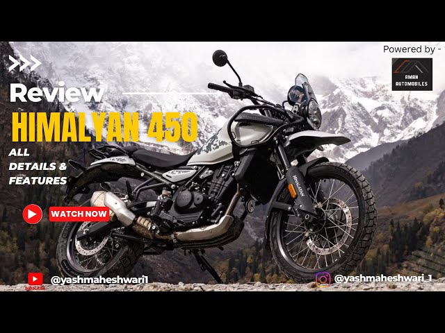 Royal Enfield Himalayan 450 Review 🔥 | Price & Features + All Details & Specs Explained!