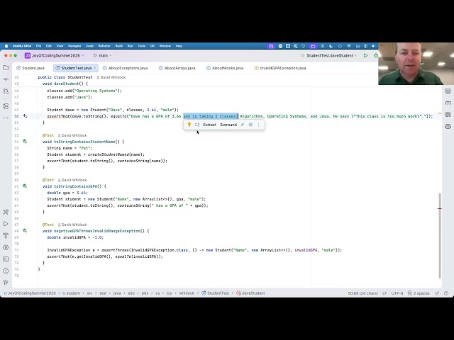 The Joy of Coding Summer 2026, Session 4