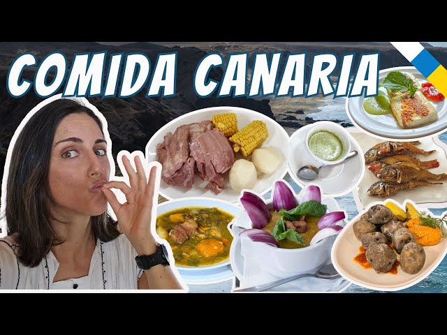 Descubre la auténtica COMDIA TÍPICA de CANARIAS 🇮🇨  Platos de comida canaria que probar 🍽️