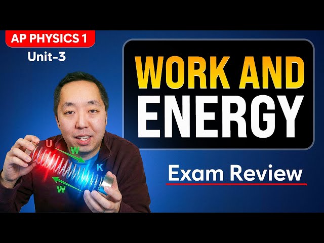 AP Physics 1 Exam Review (2025): Unit 3 Work and Energy