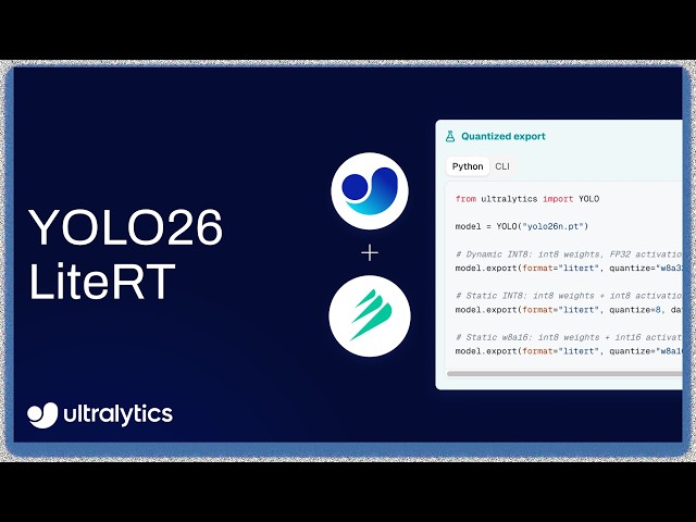 How to Export Ultralytics YOLO26 to Google LiteRT | Deploy Vision AI on Android & iOS | Mobile AI 📱🚀