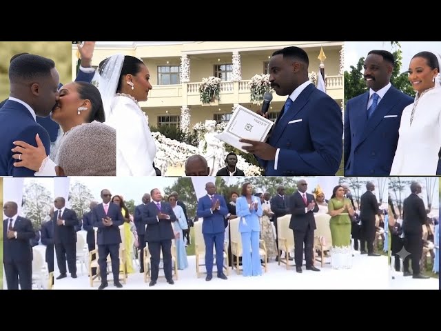 Junior Bongo’s speech to his wife Julia Otto during their civil wedding in Brazzaville, Gabon