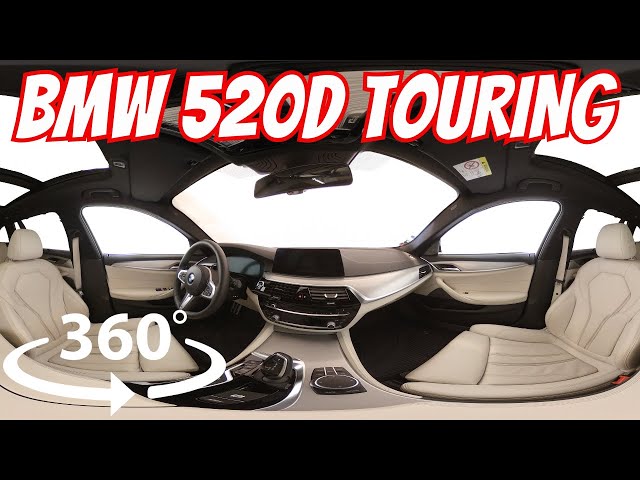 BMW 520d Touring xDrive 2019 VR 360 virtual reality 360 video