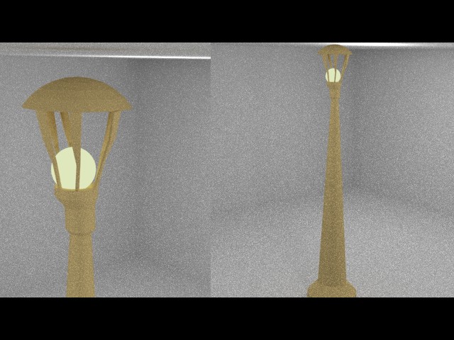 Modelling a lightpole in blender video 1 short.😁