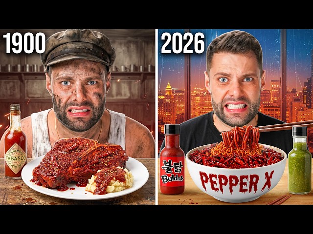 I Tried 100 Years of Spicy Challenges