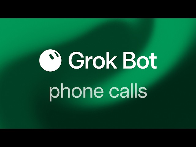 Phone calls with Grok Bot