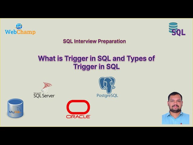 SQL Que 21: What is Trigger in SQL || How to Automate Database Actions || INSERT UPDATE DELETE