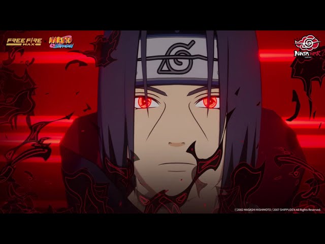 Itachi Uchiha is Here | Free Fire MAX X NARUTO SHIPPUDEN
